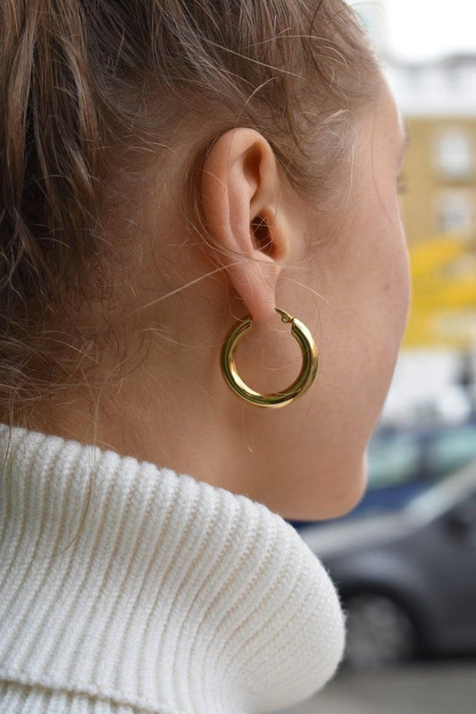 Circle earrings