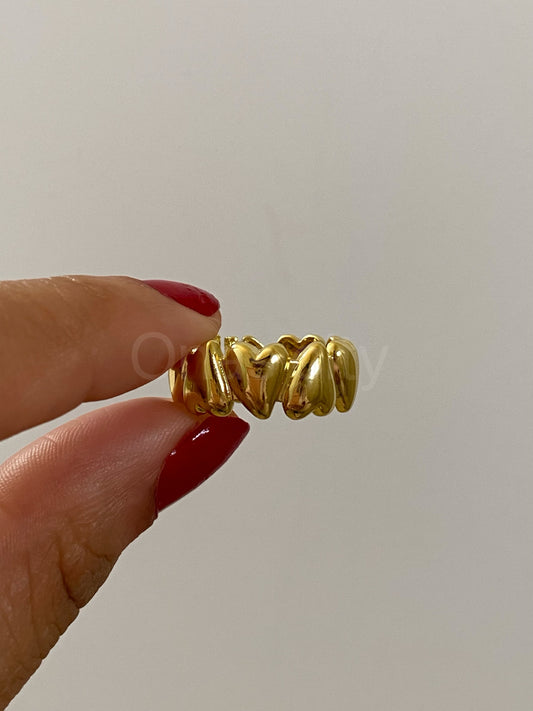 Hearts ring ( free size )