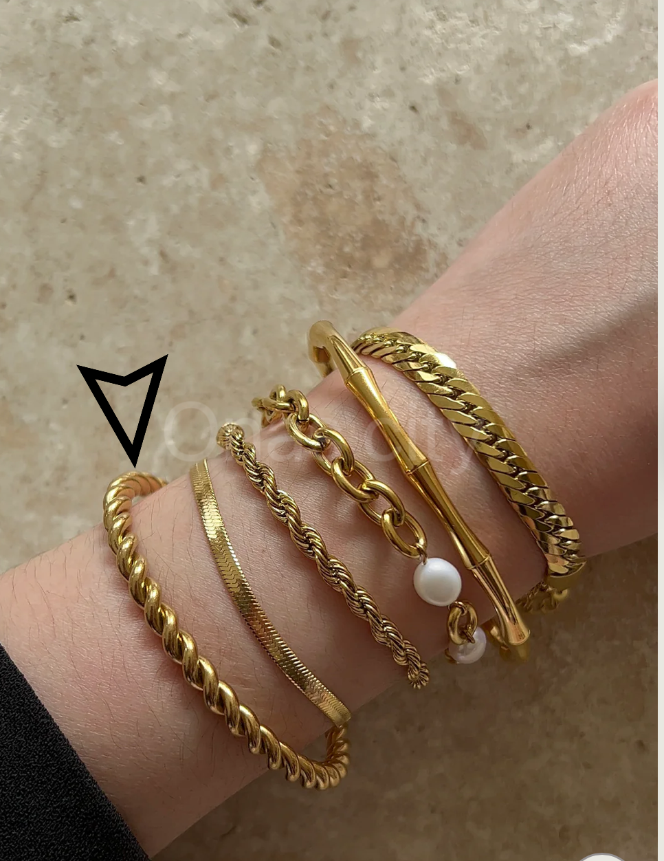 Rope bangle