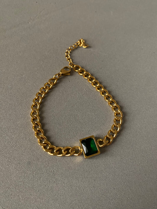 EMERALD GREEN BRACELET