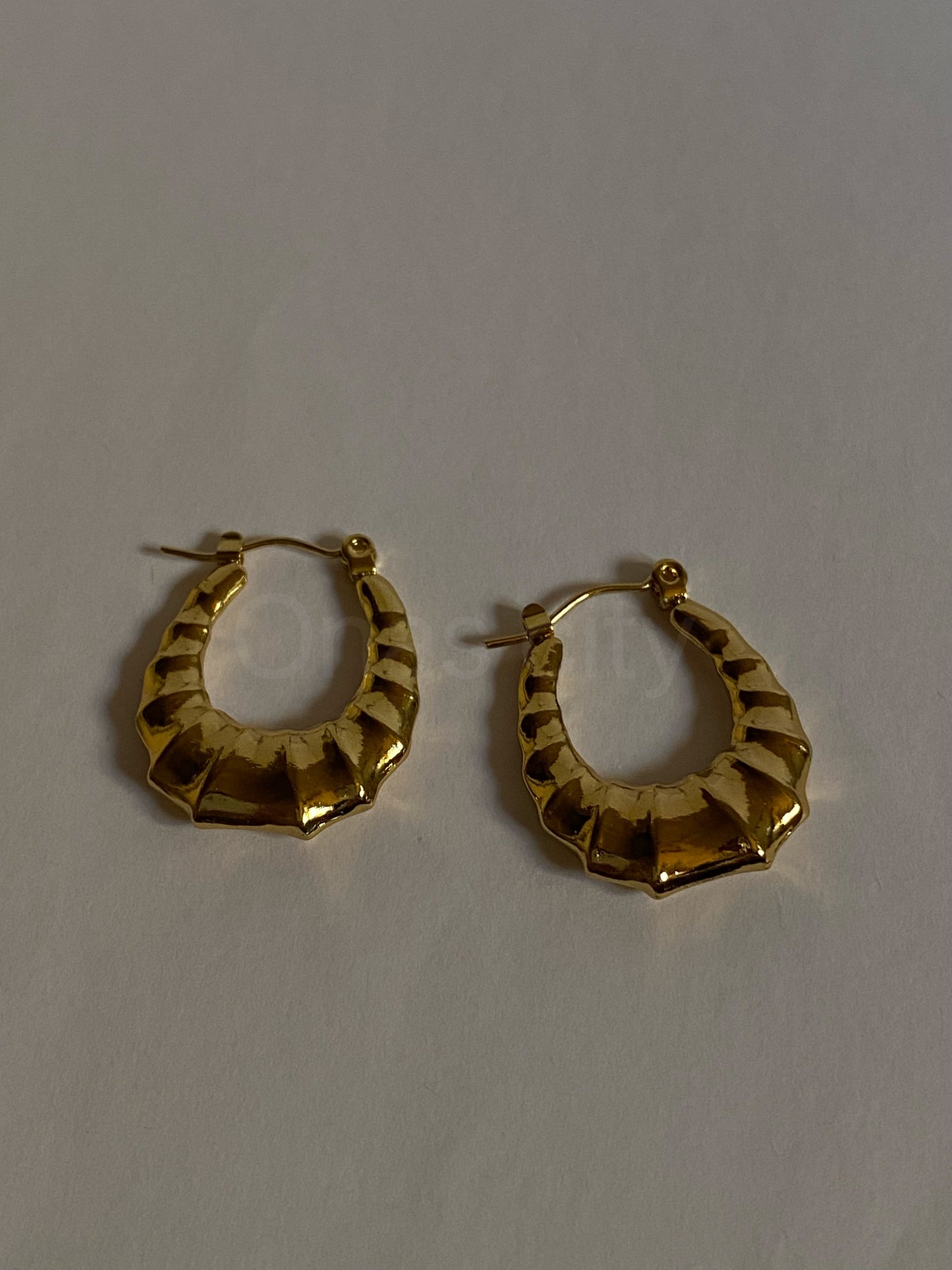 Minimal african earrings