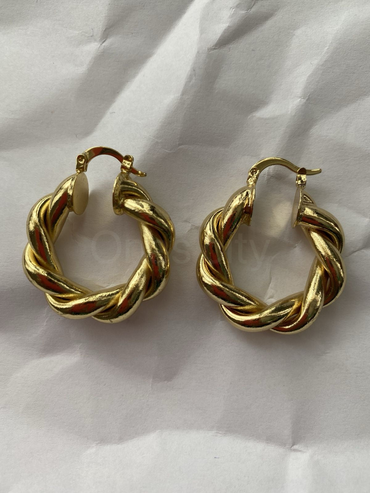 Azami hoop earrings