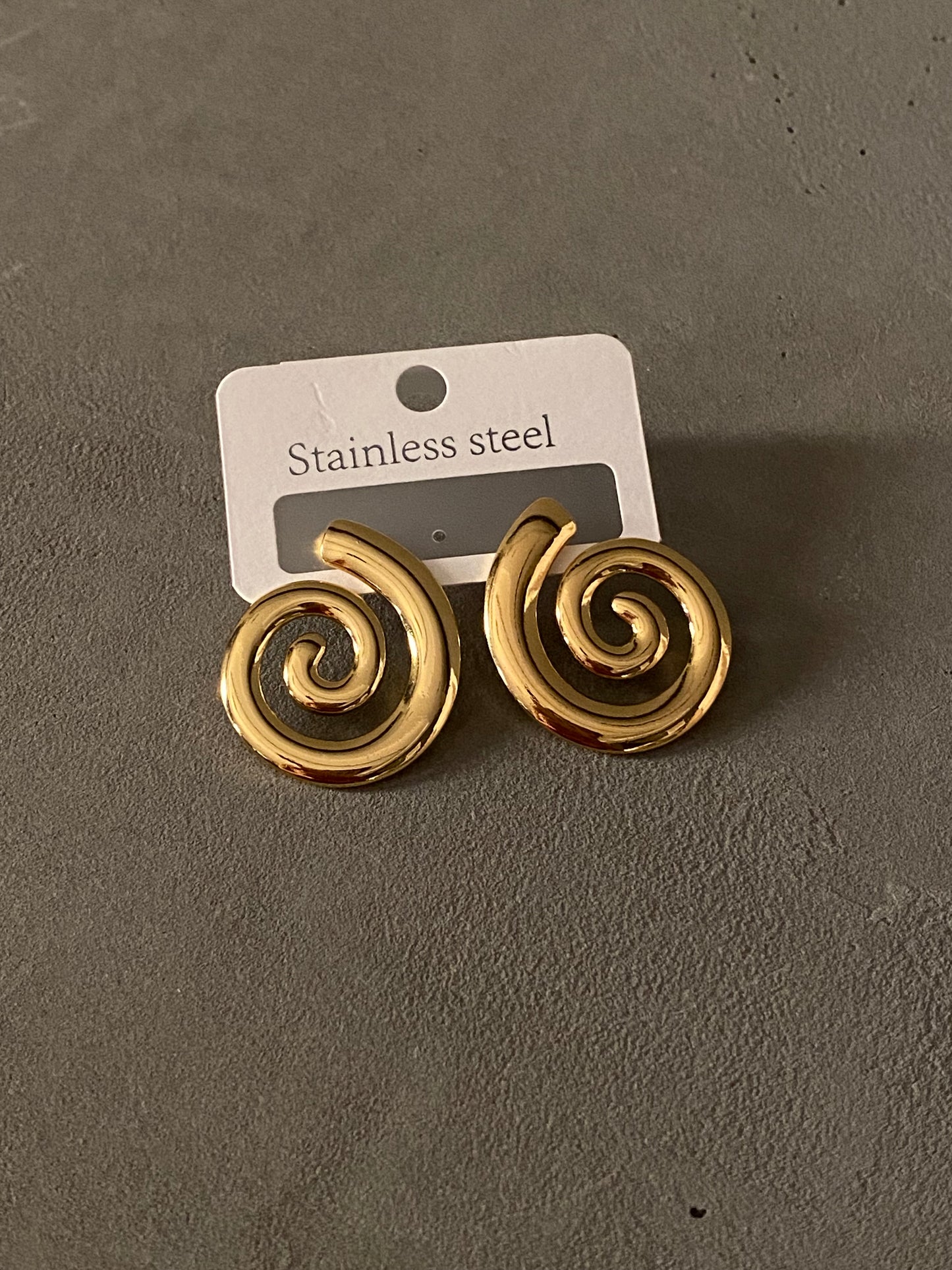 Spiral earrings