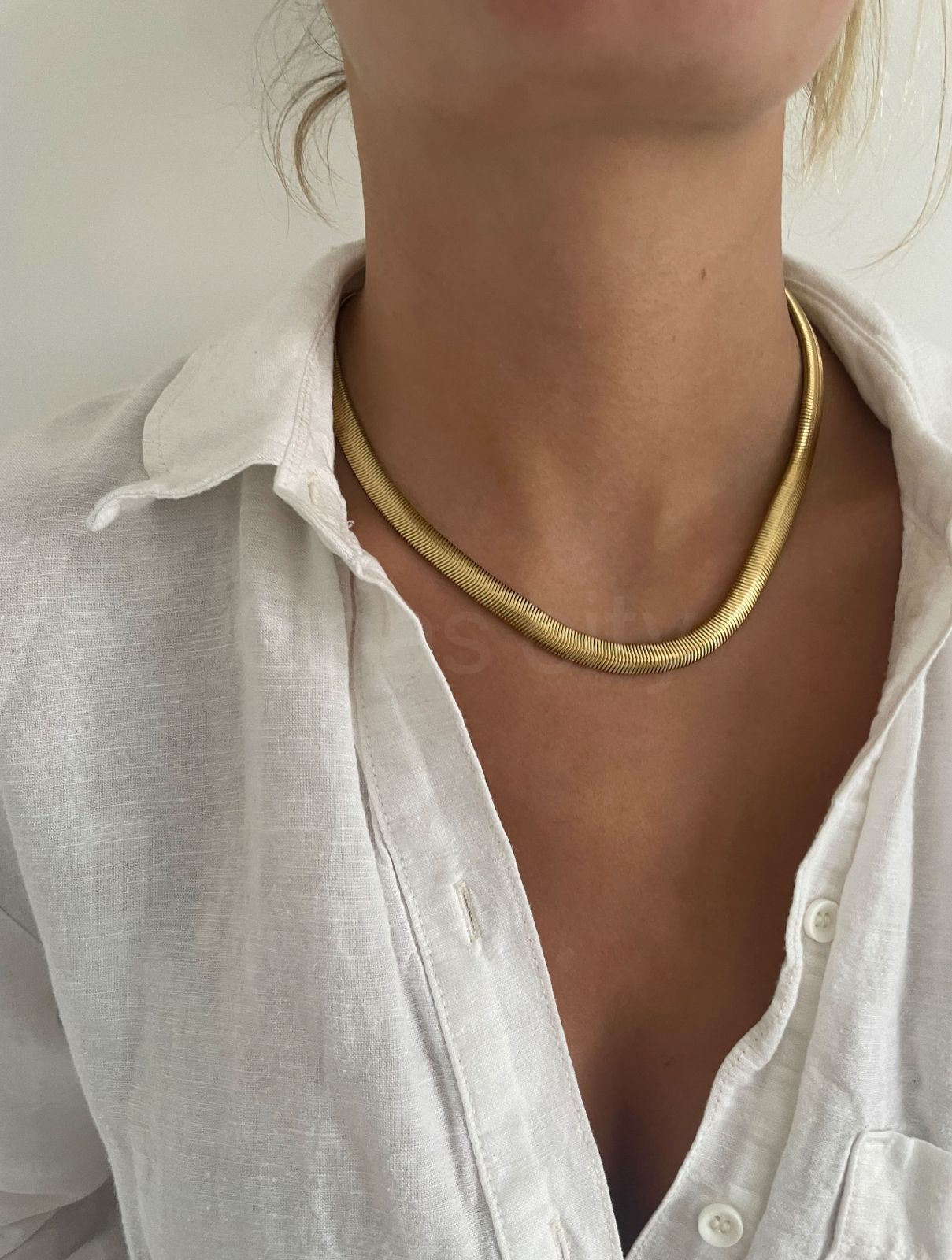 Herringbone necklace