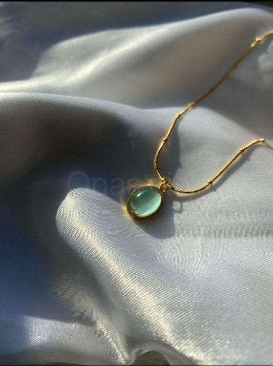 Ocean stone necklace